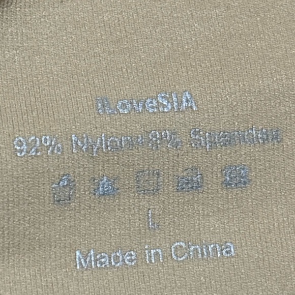 ILoveSia Black, Beige & Crème Sports Bra Clamping Adjustable Straps Bundle of 3 - Picture 5 of 10